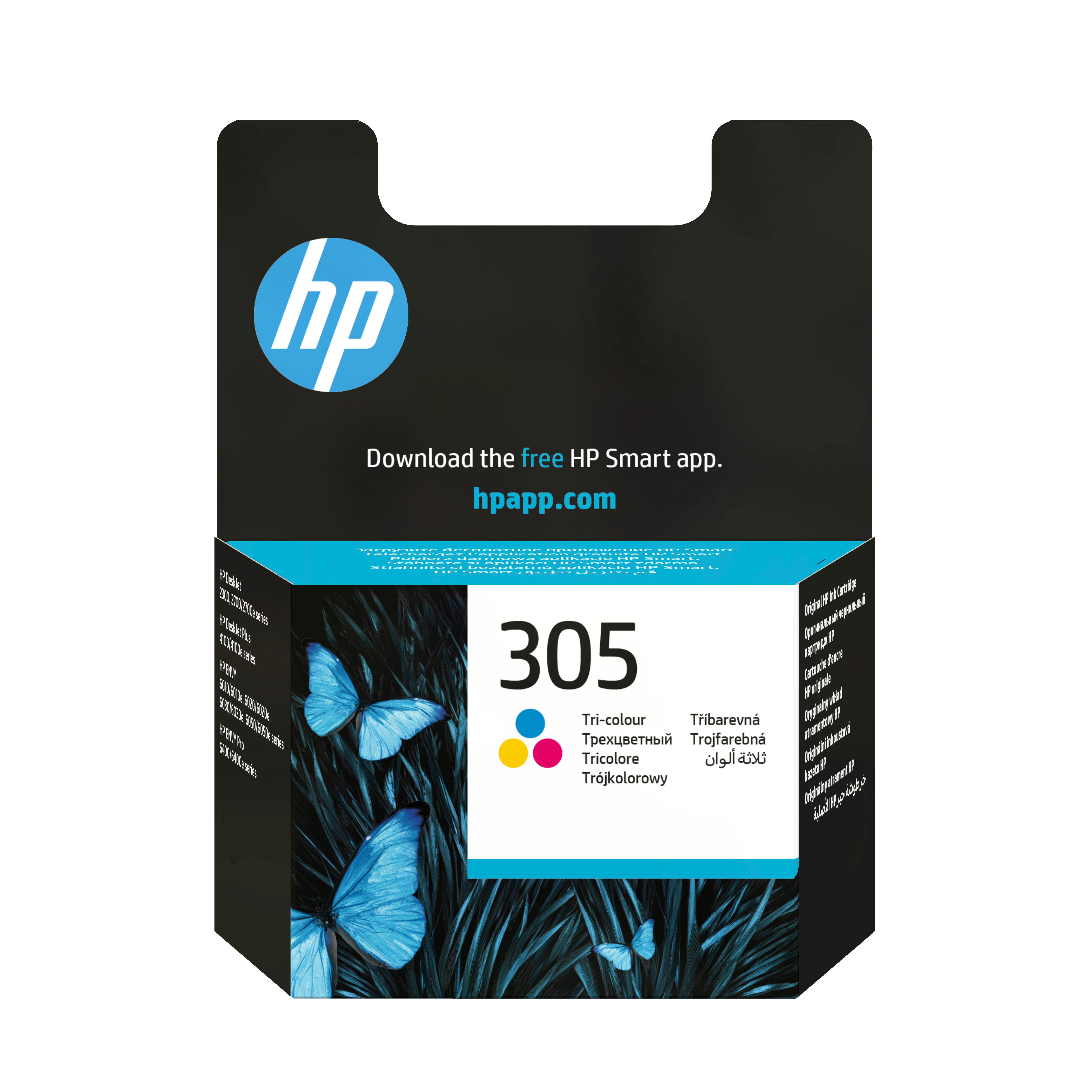 HP 305 Dreifarbig Tintenpatrone 4,48ml