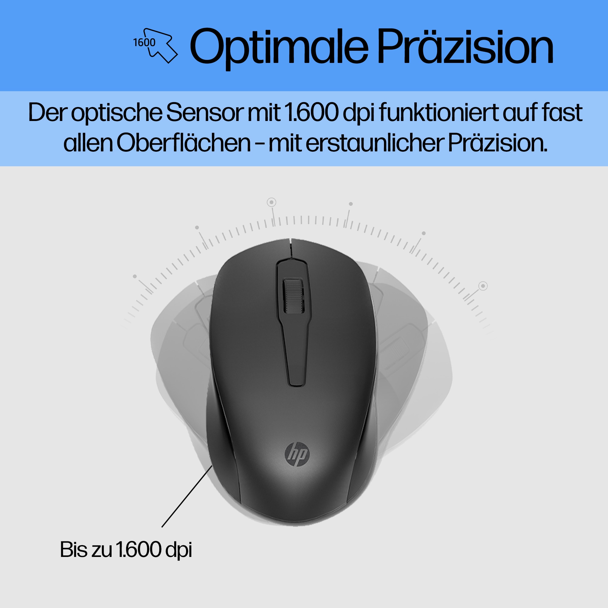 HP 330 Wireless Mouse & Keyboard Combination Tastatur und maus set GR (P)
