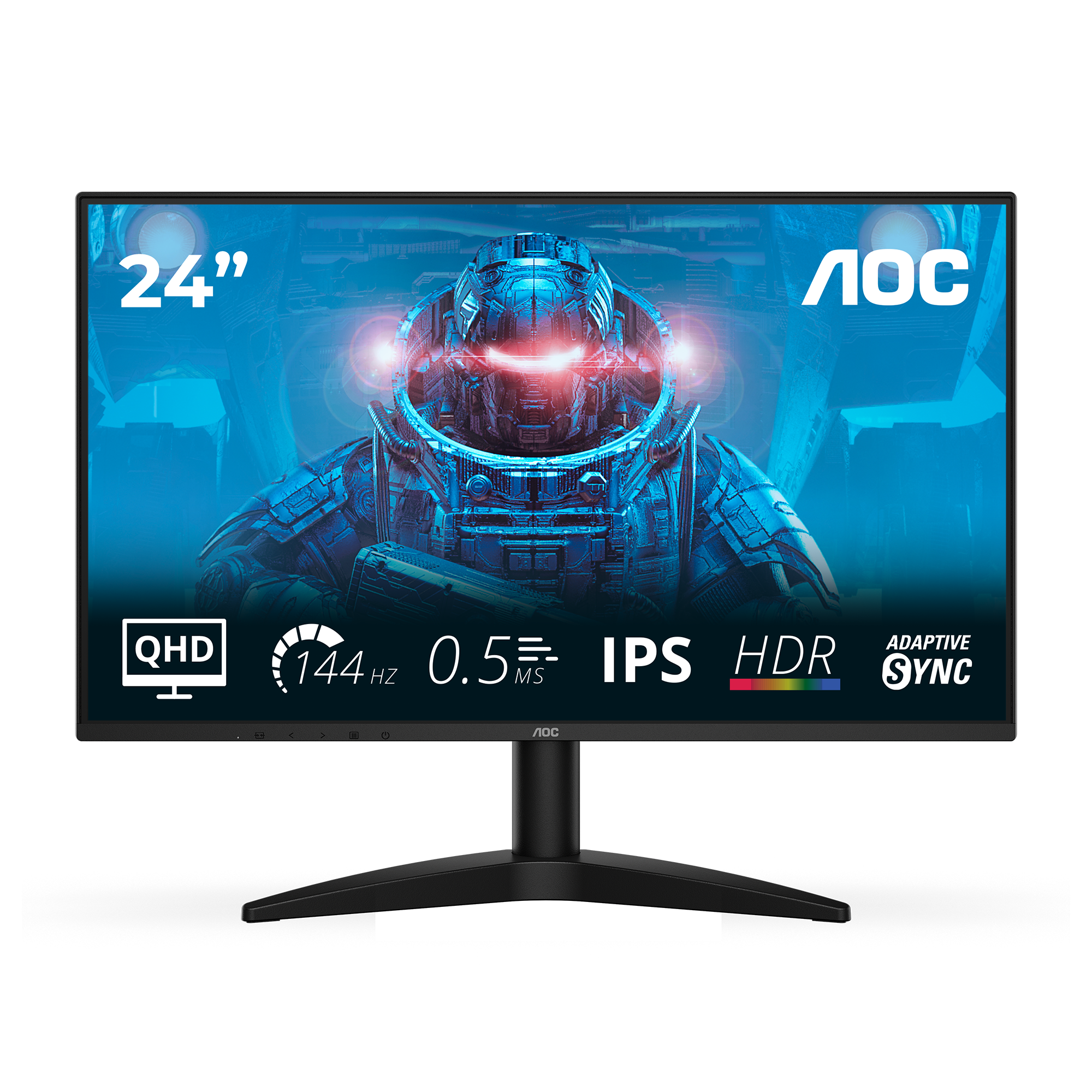 AOC 60,5cm (23,8) Q24B36X 16:09 HDMI+DP black
