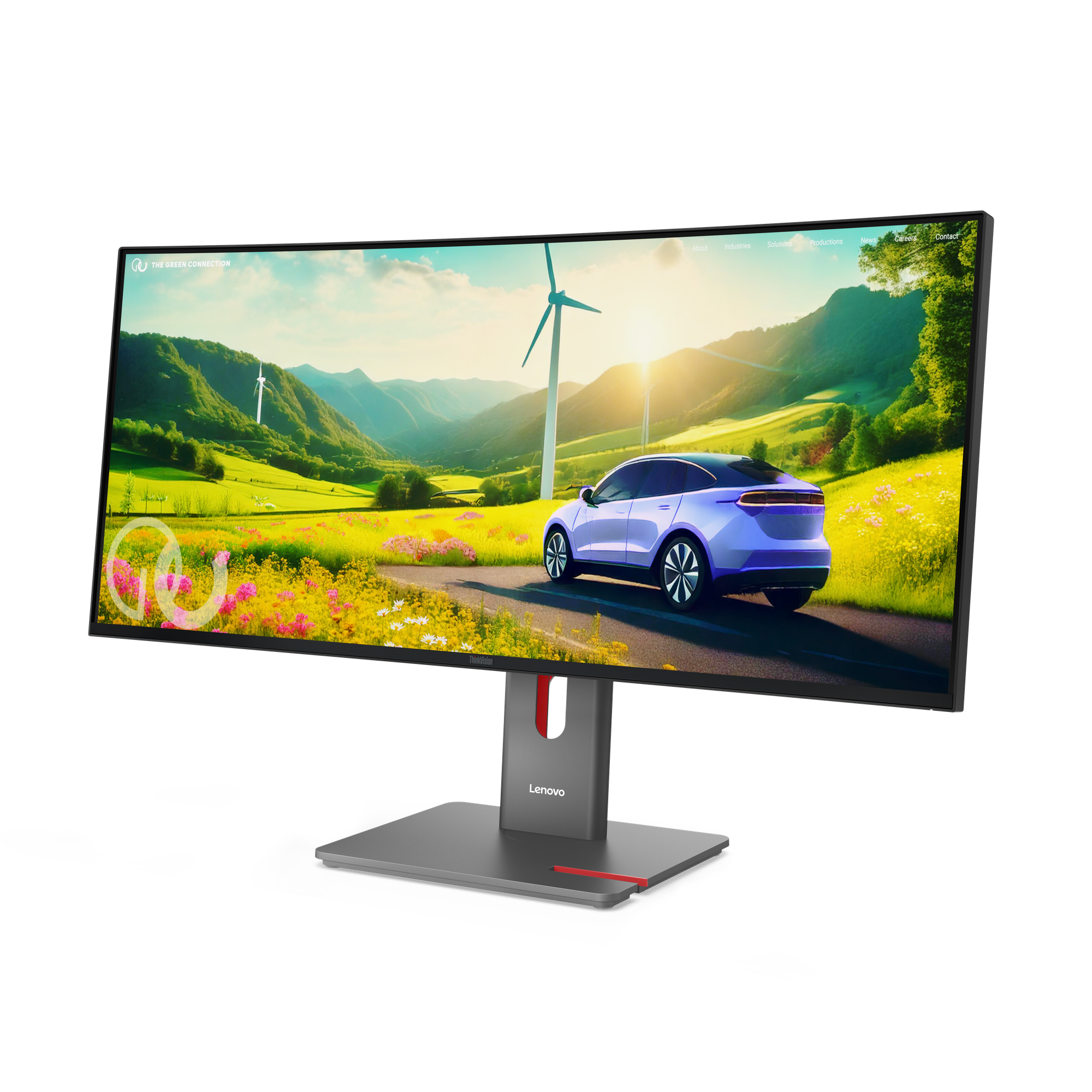 P34WD-40 34.0 4K UHD IPS 21:9 C 350CD/M L/T/S ENET USB-C