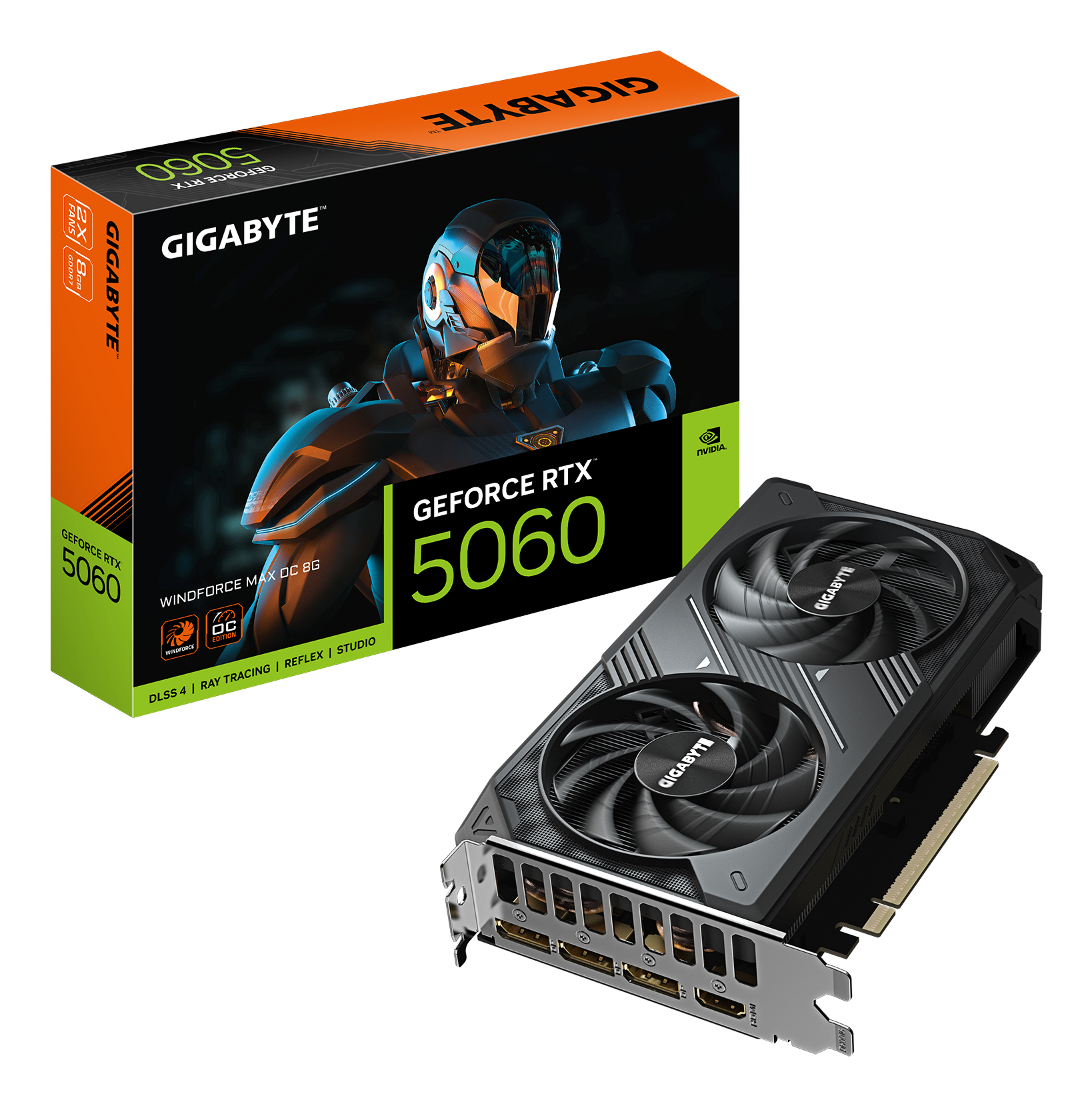 GeForce RTX 5060 WINDFORCE MAX OC 8G, Grafikkarte