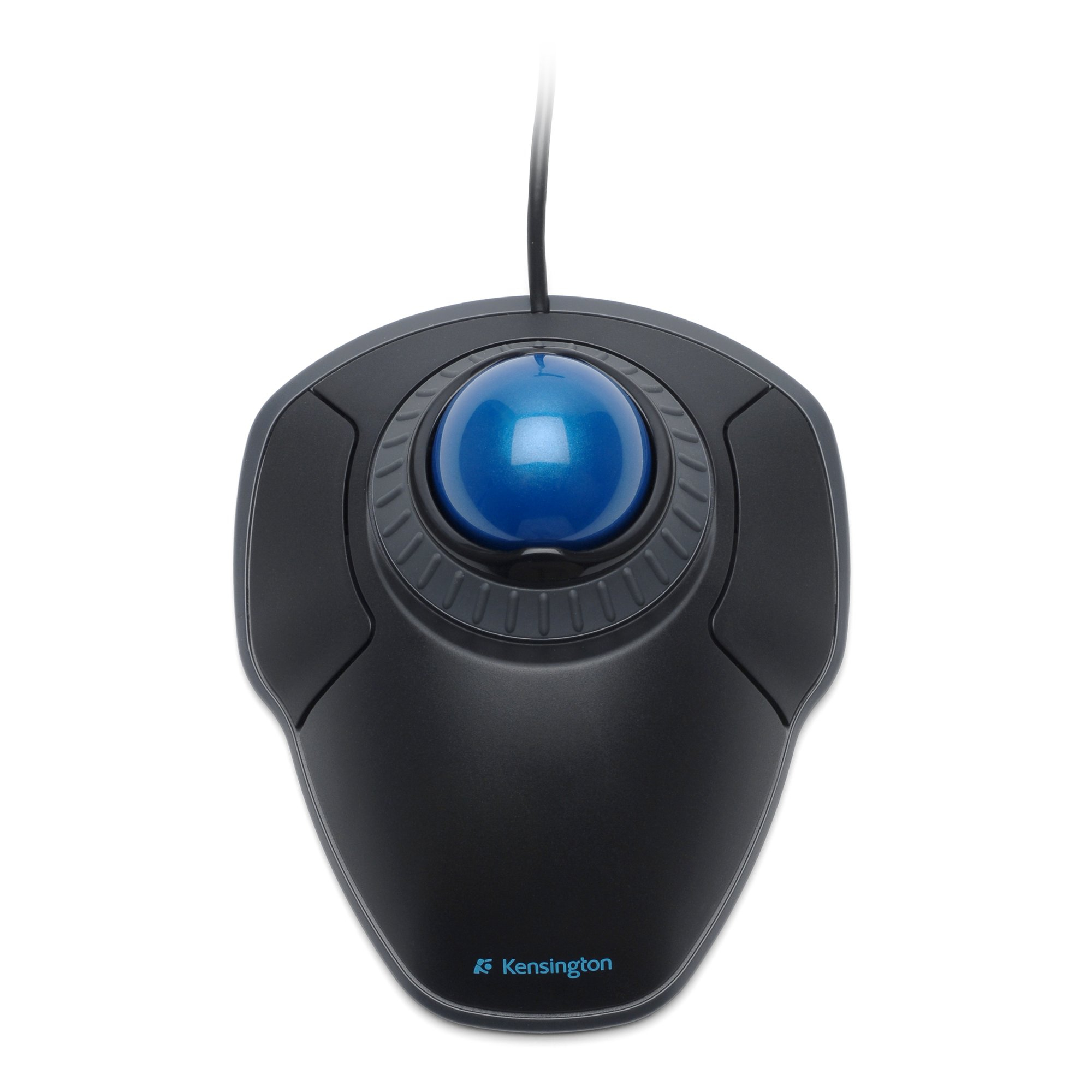 Kensington Orbit mit Scroll-Ring Trackball kabelgebunden blau, schwarz