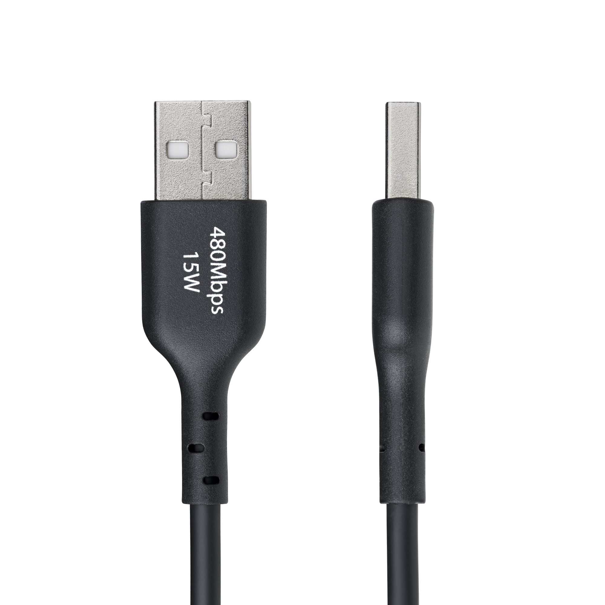StarTech.com 30cm USB A auf USB C Ladekabel 3A Schwarz