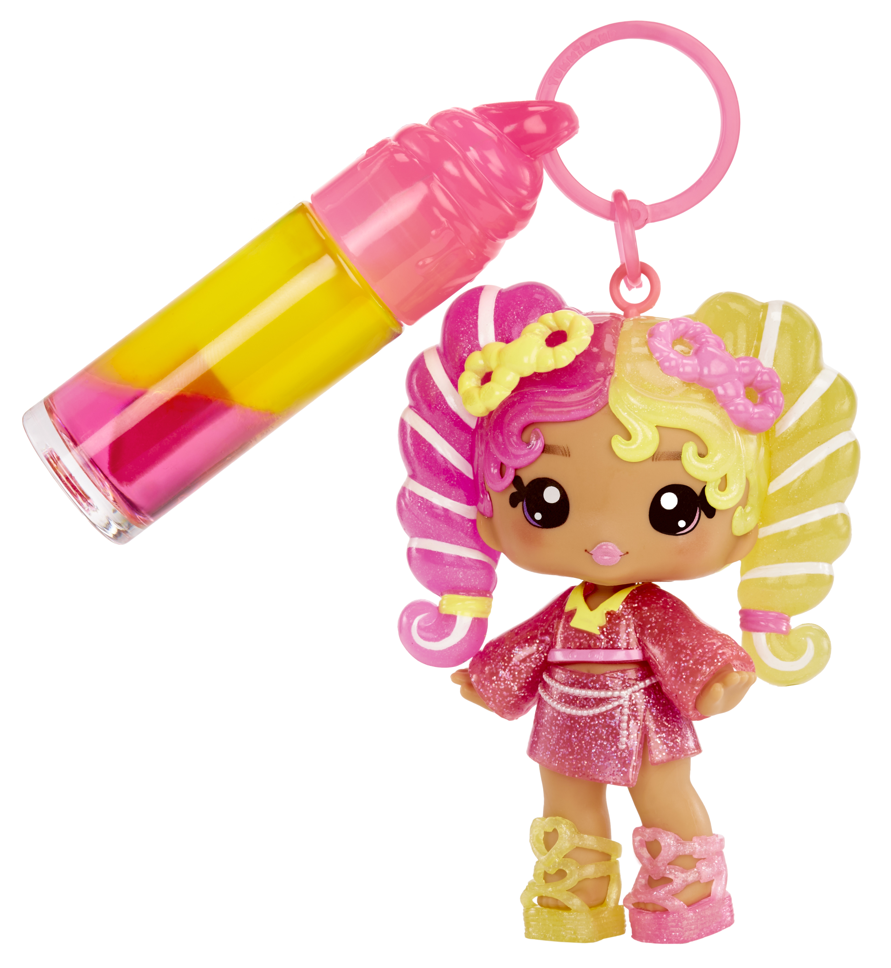 Yummiland Lip Gloss Doll: Mystery Color Change - Mila Mallows, Puppe