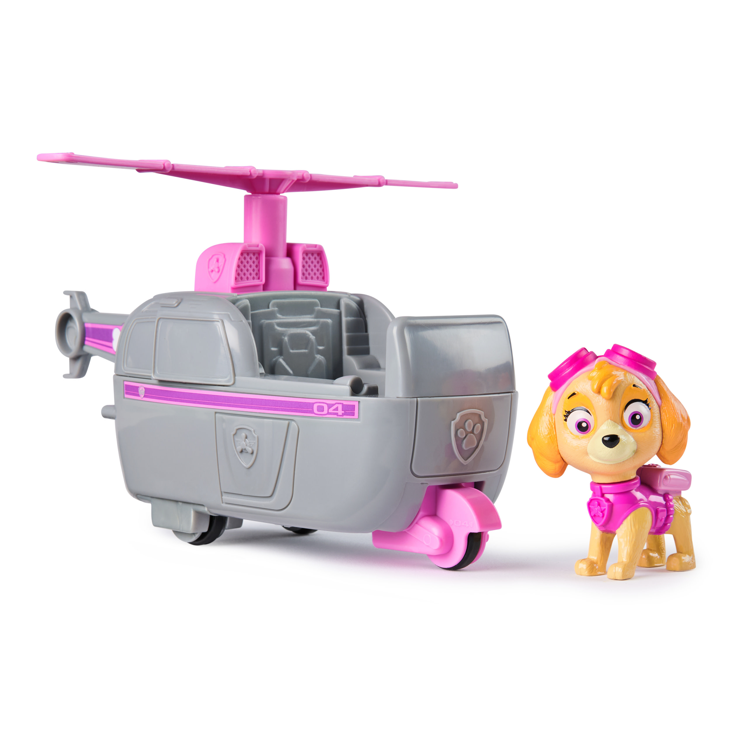 Paw Patrol - Helikopter mit Skye Spielfigur, Spielfahrzeug
