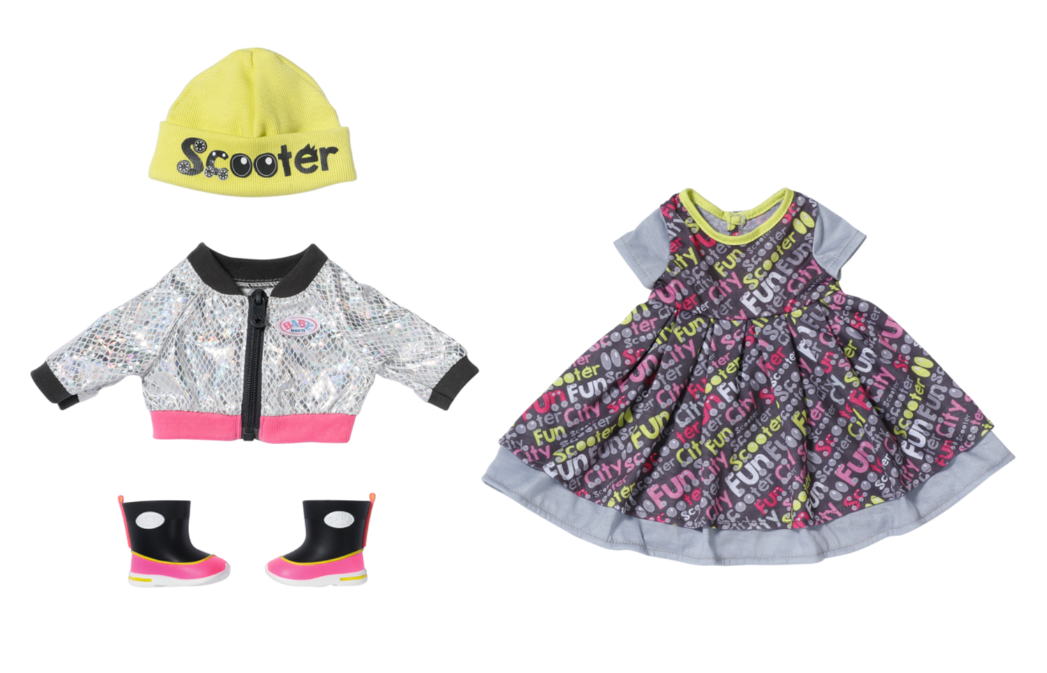 BABY born® City Deluxe Style 43 cm, Puppenzubehör