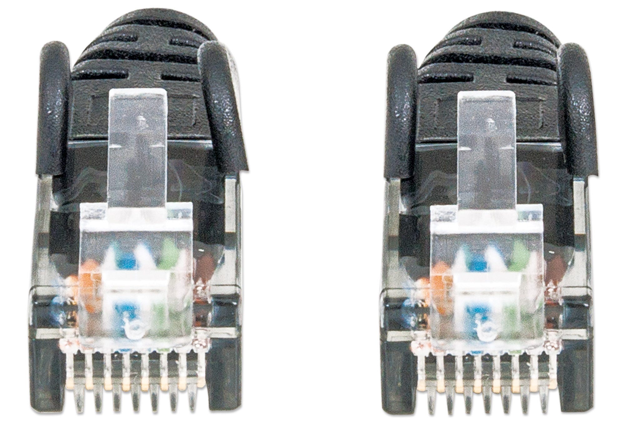 INTELLINET Patchkabel RJ45 U/UTP Cat6 1.50m schwa