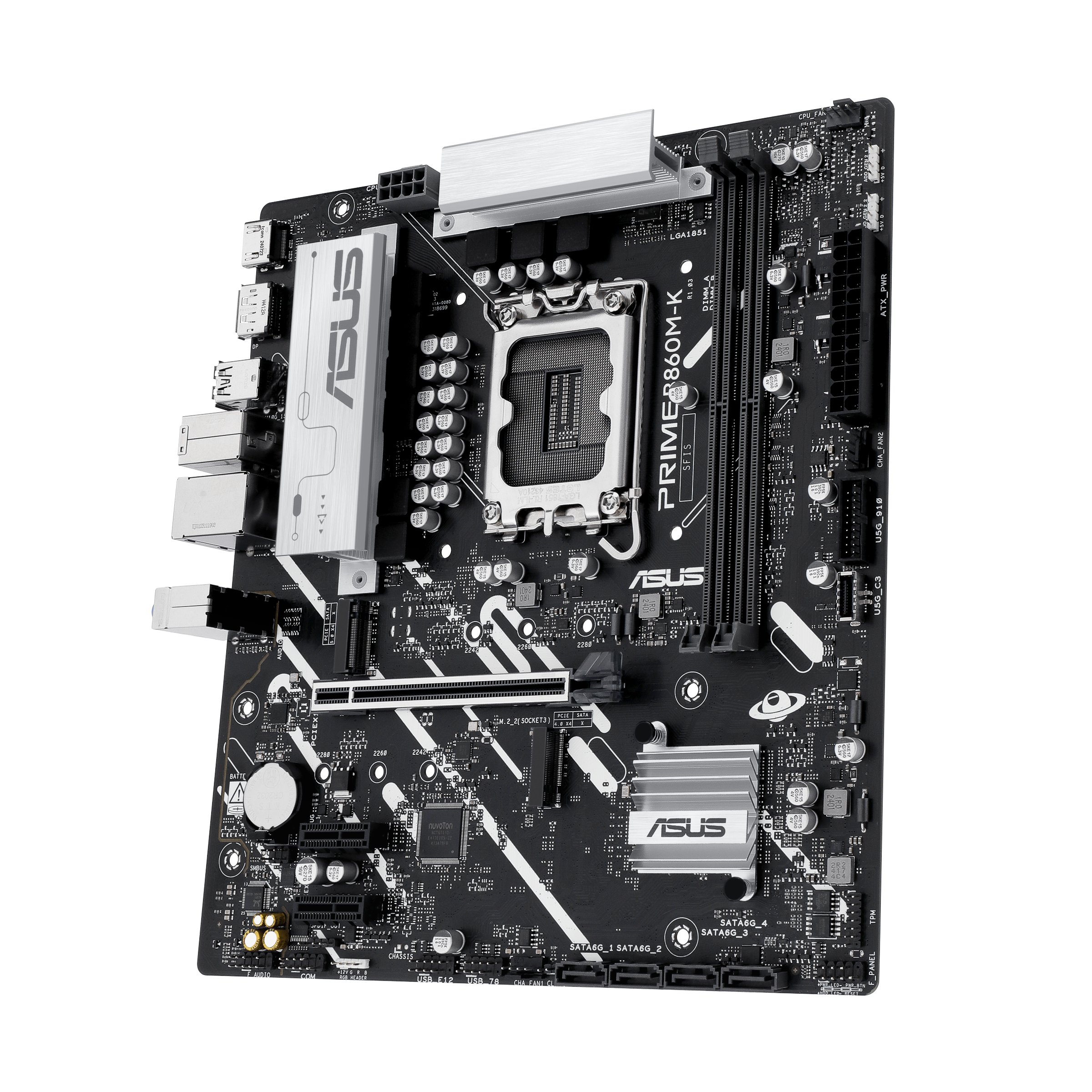 ASUS PRIME B860M-K (INTEL,1851,DDR5,mATX)