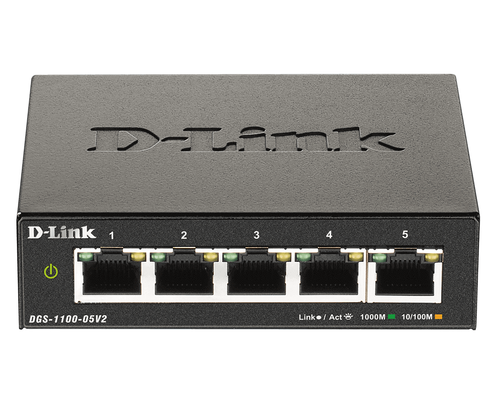 Switch D-Link DGS-1100-05V2/E 5*GE retail
