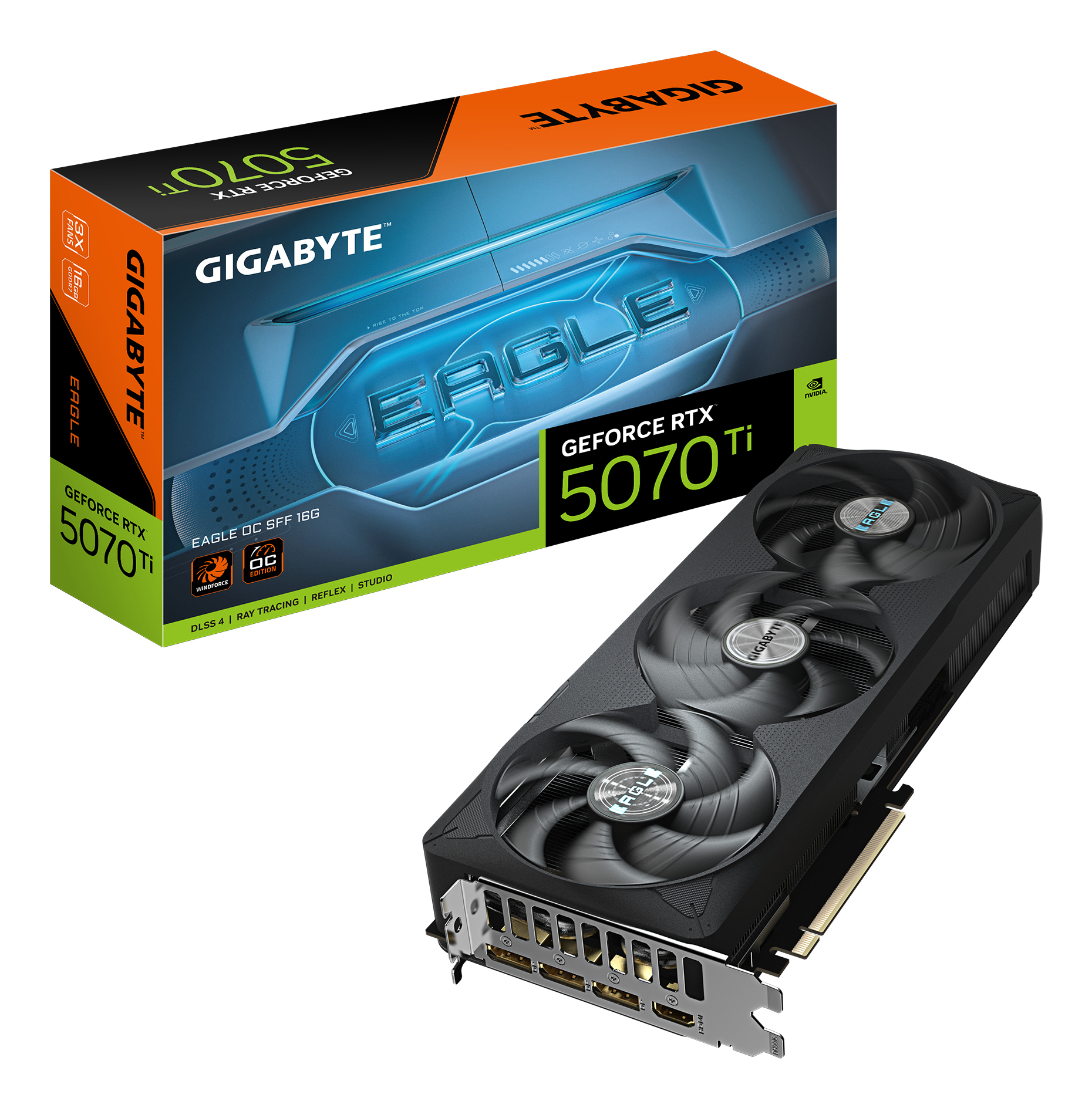 Gigabyte RTX5070 TI EAGLE OC 16GB GDDR7 HDMI 3xDP