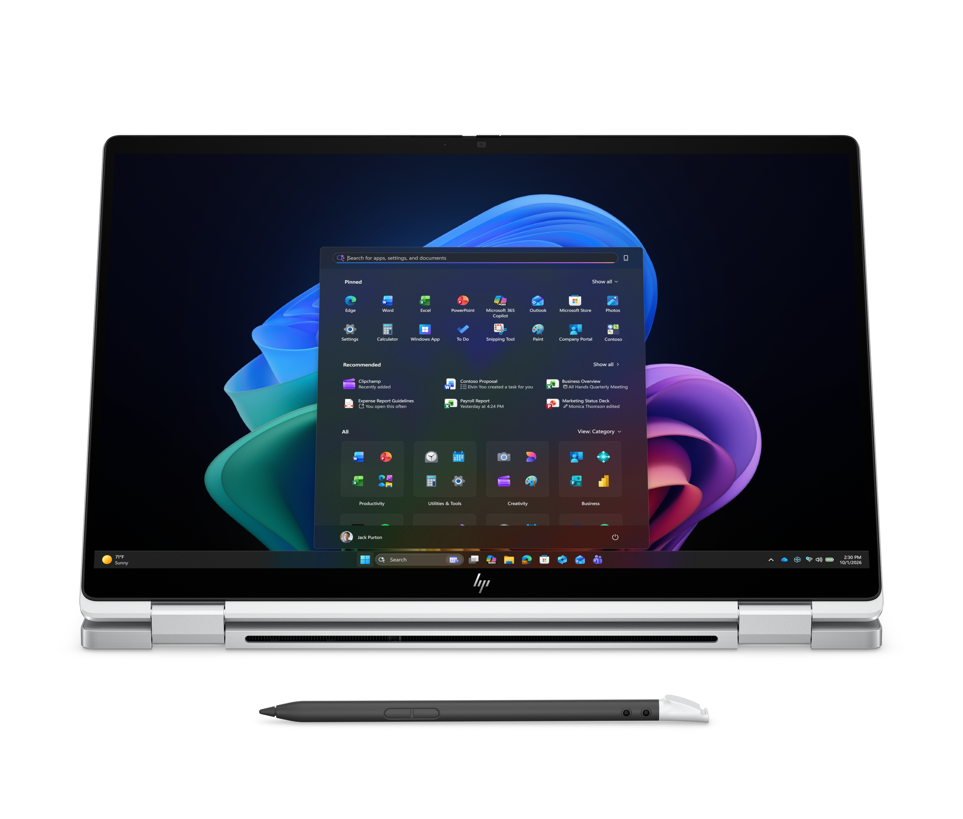 HP EliteBook X Flip G2i Intel Core Ultra 5 325 35,56cm 14Zoll 2,8k 32GB 512GB/SSD LTE 5G W11P 3J Gar (DE)