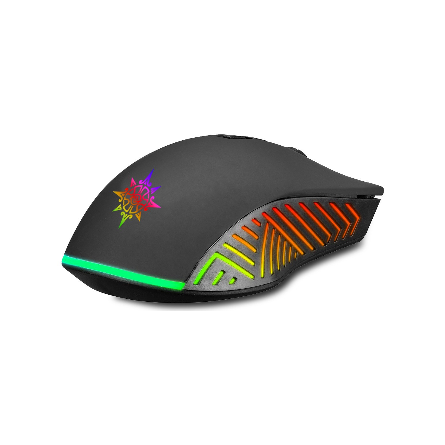 INCA Gaming Maus RGB/ 7200DPI/ 7Tasten/USB 1.50m schwarz retail