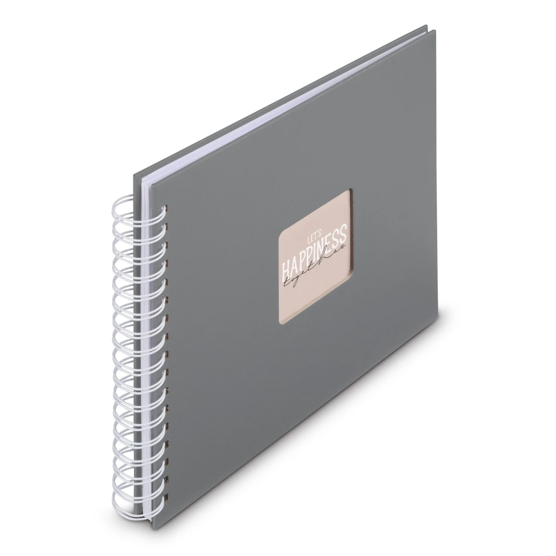 hama Fotoalbum Fine Art neutral 28,0 x 24,0 cm, 50 weiße Seiten