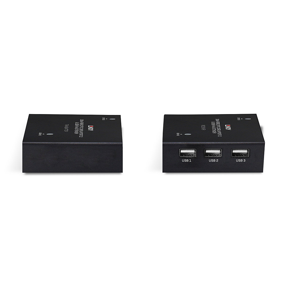 LINDY 300m Fibre Optic DisplayPort 1.2 KVM Extender
