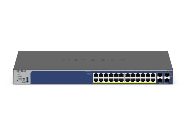 24 PORT 1G SMART POE SWITCH 190W POE+ BUDGET 4XSFP+