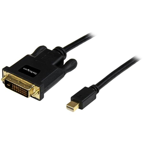 StarTech.com Mini DisplayPort auf DVI-Adapter 1,8 m Schwarz MDP2DVIMM6B