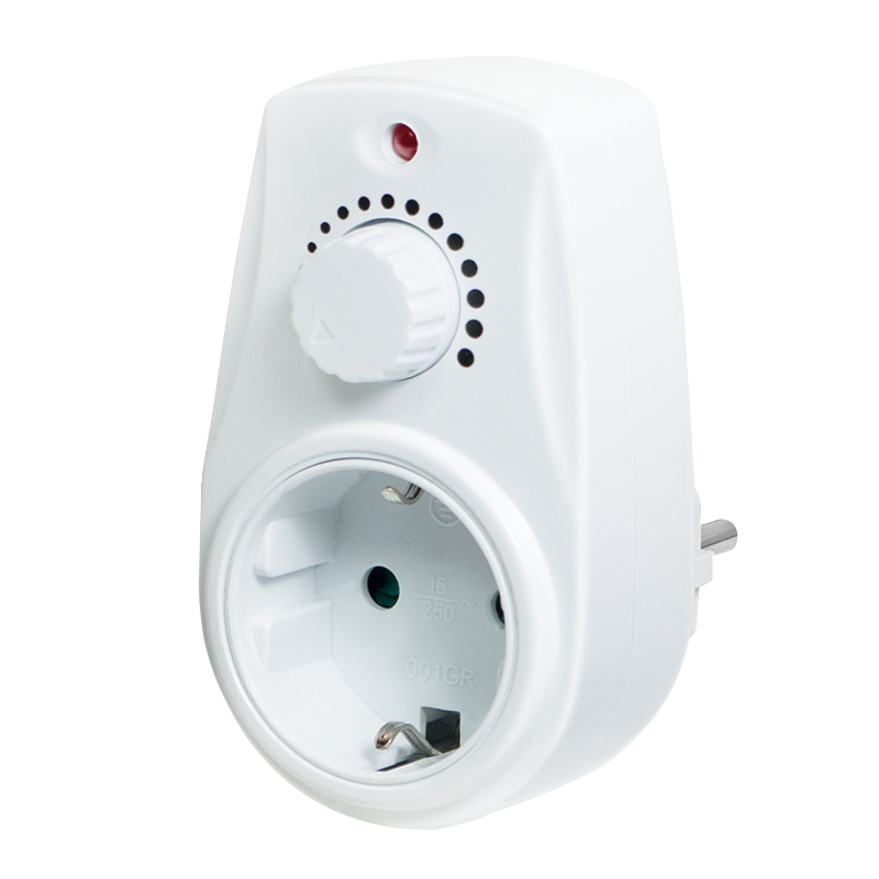Logilink Steckdosenadapter mit Dimmer weiß