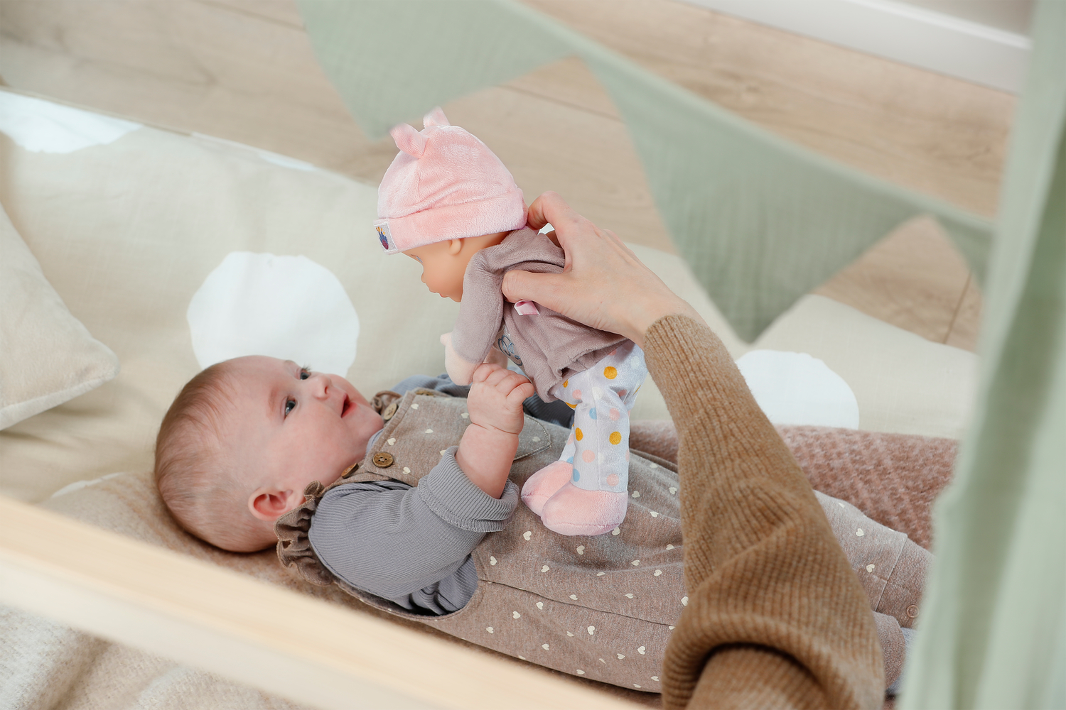 BABY born® Sweetie for babies Mauve 30cm, Puppe