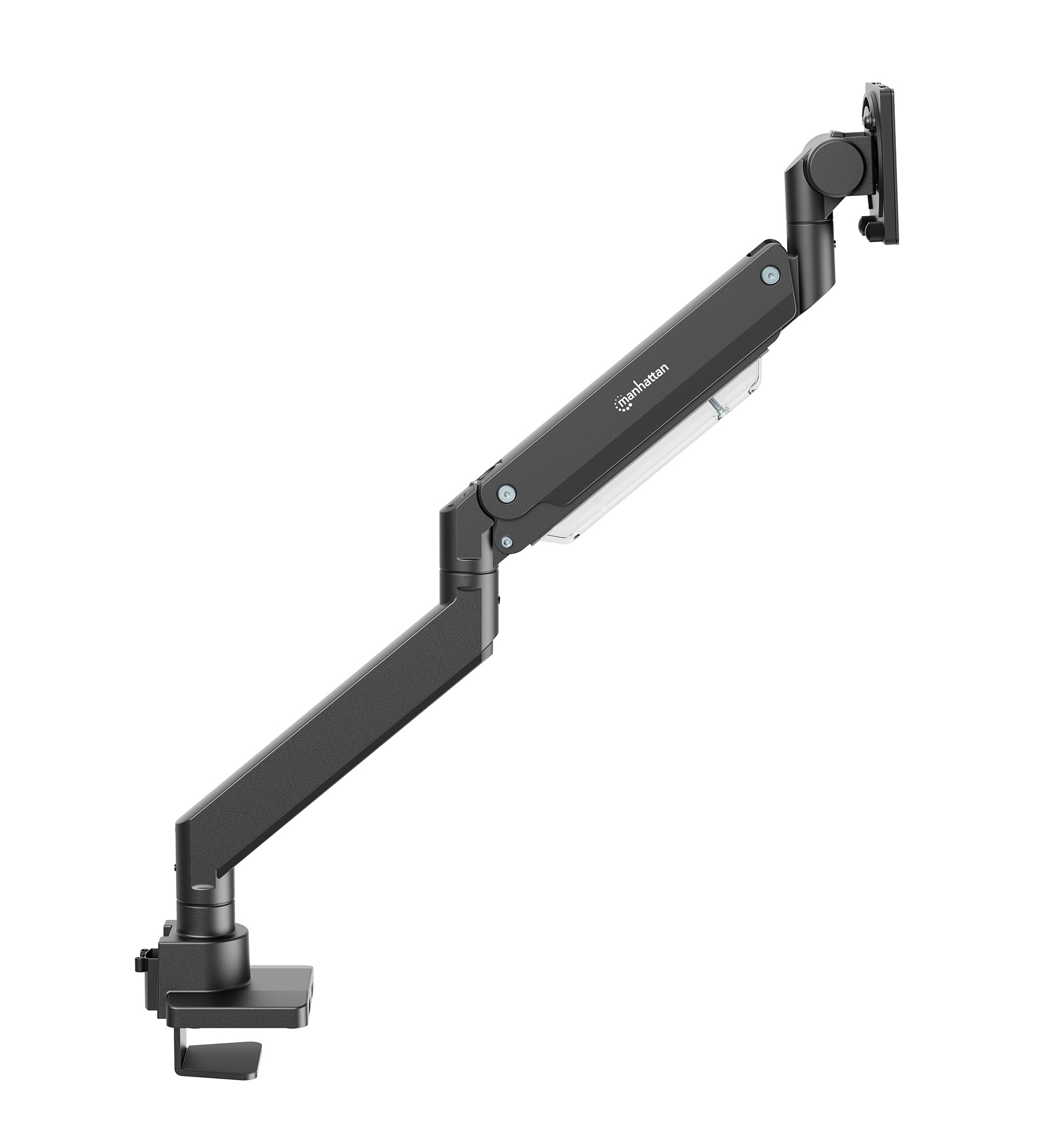 MANHATTAN Tischhalterung 1 Monitor 17-57 27kg mit USB Ports