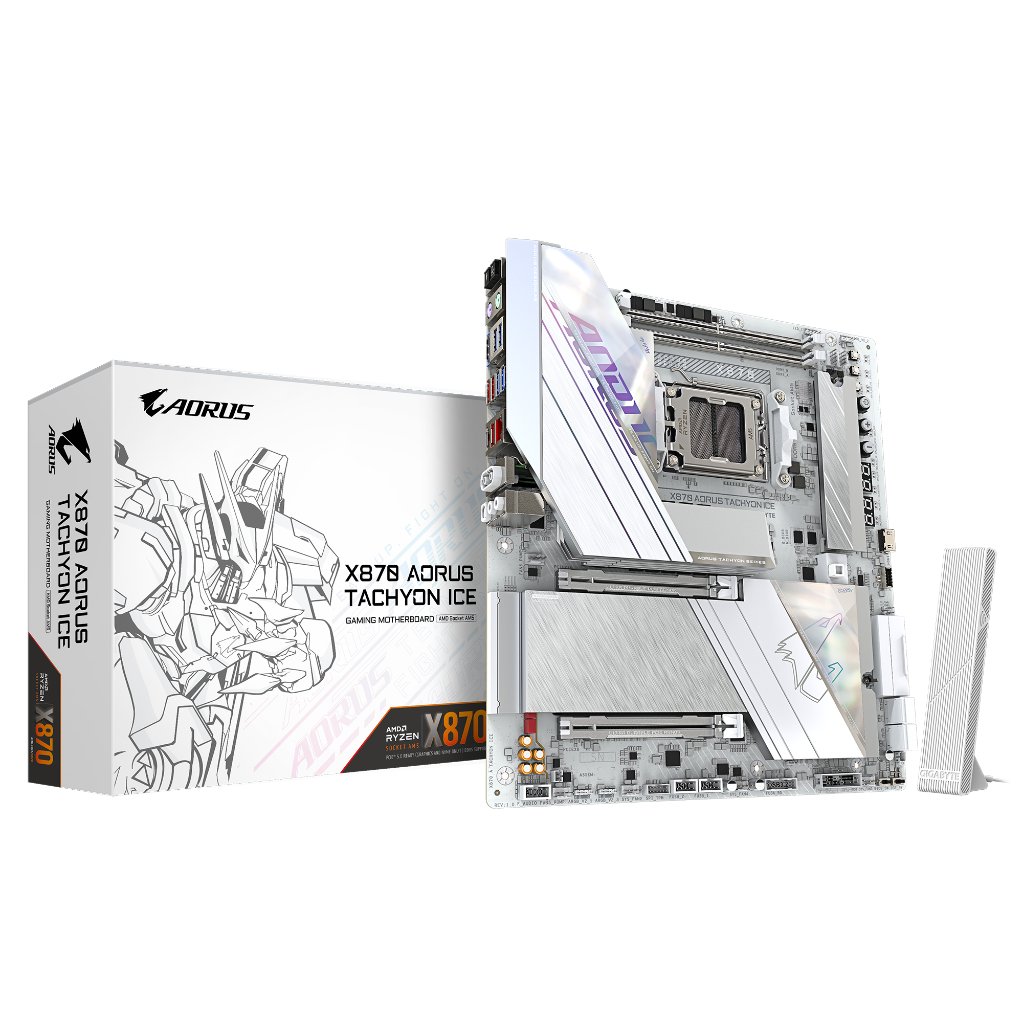 GIGABYTE X870 A TACHYON ICE AM5 ATX MB