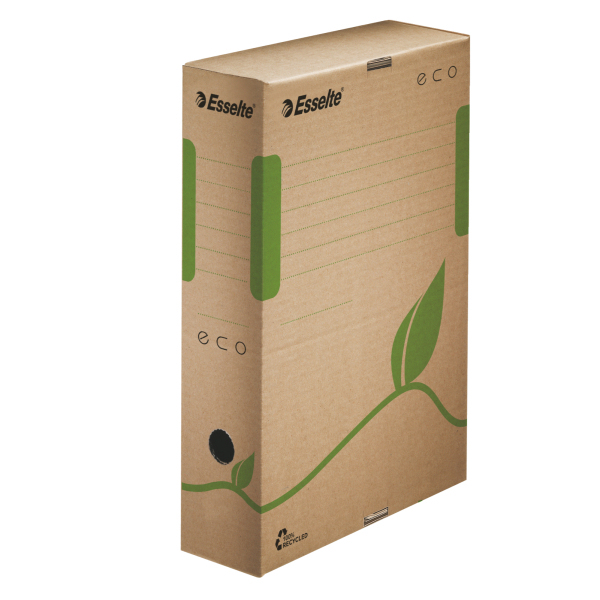 Esselte Archivboxen ECO braun 8,0 x 23,3 x 32,7 cm, 25 St.