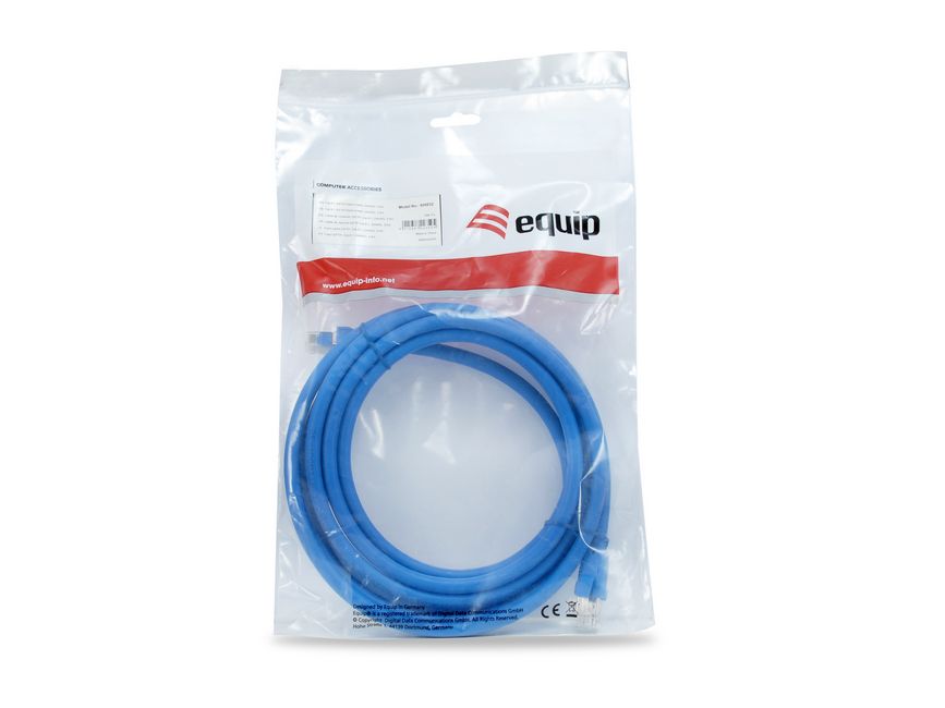 Equip Patchkabel Cat8.1 S/FTP 2xRJ45 0.50m blau LSZH Polybeutel