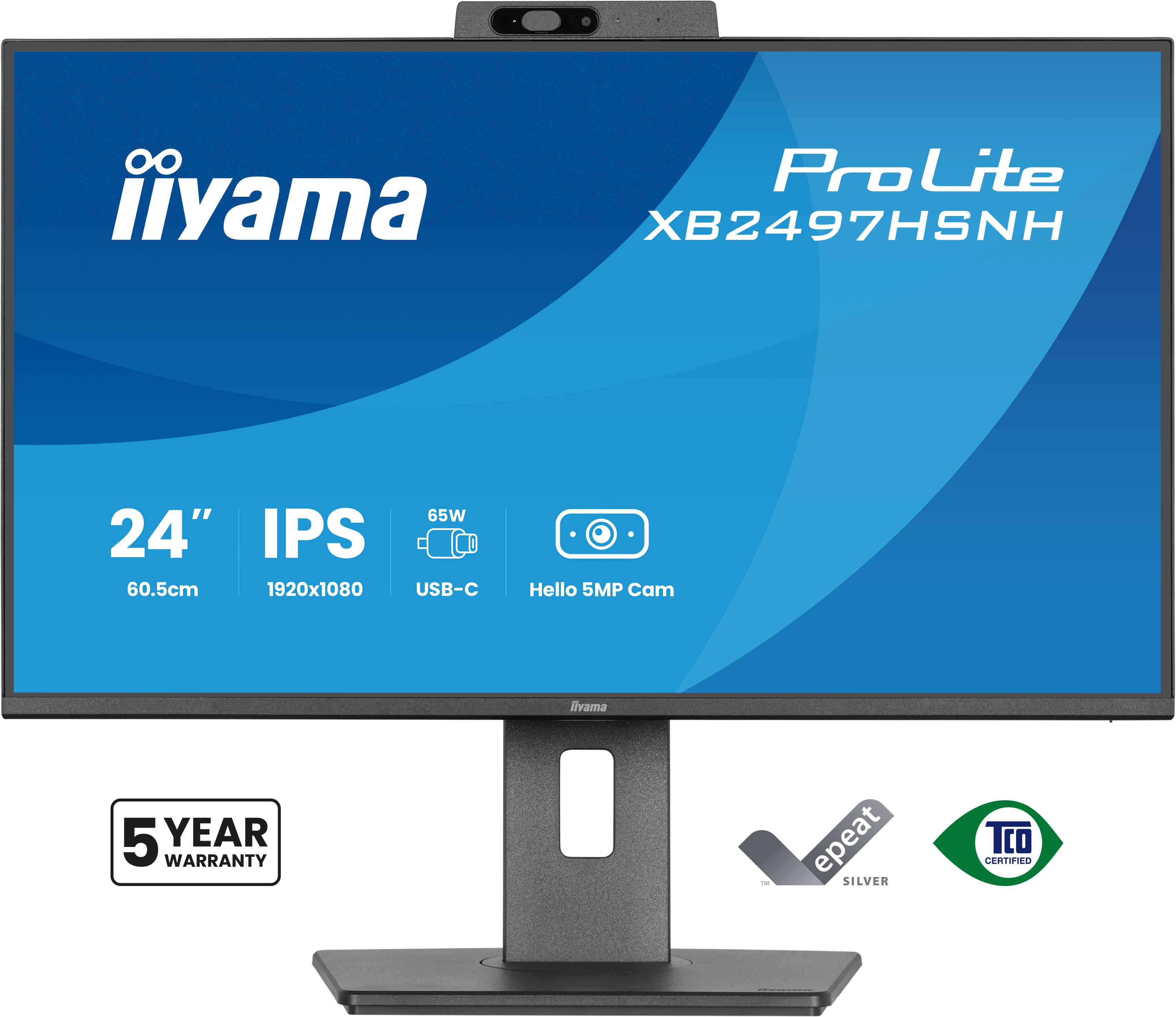 IIYAMA 60.5cm (24) XB2497HSNH-B1 16:10 HDMI+DP+USB-C