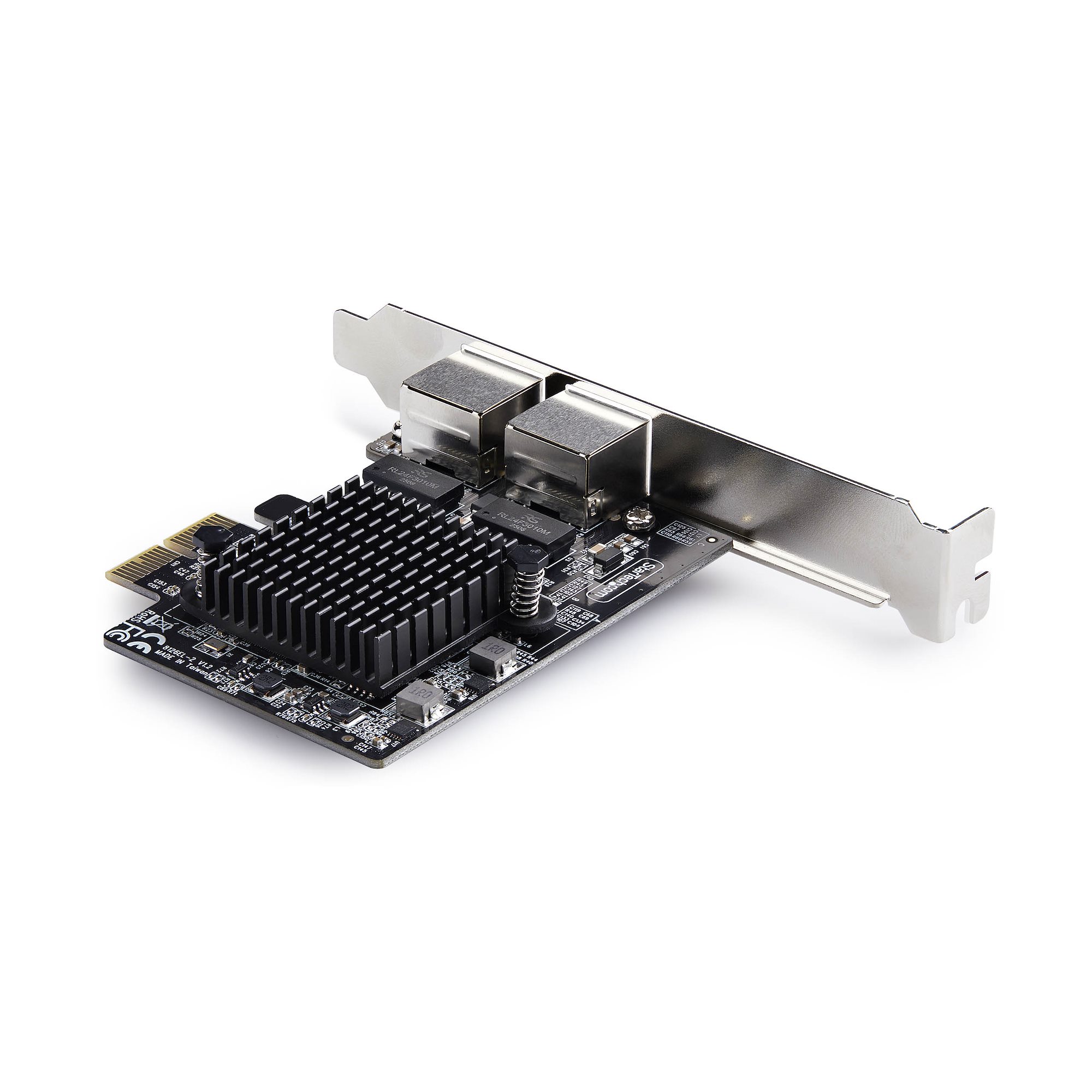 STARTECH.COM 2-Port 5Gbit Netzwerkkarte PCI Express NIC Realtek RTL8126 Windows und Linux Multi-Gigabit LAN 1G 2.5G 5G