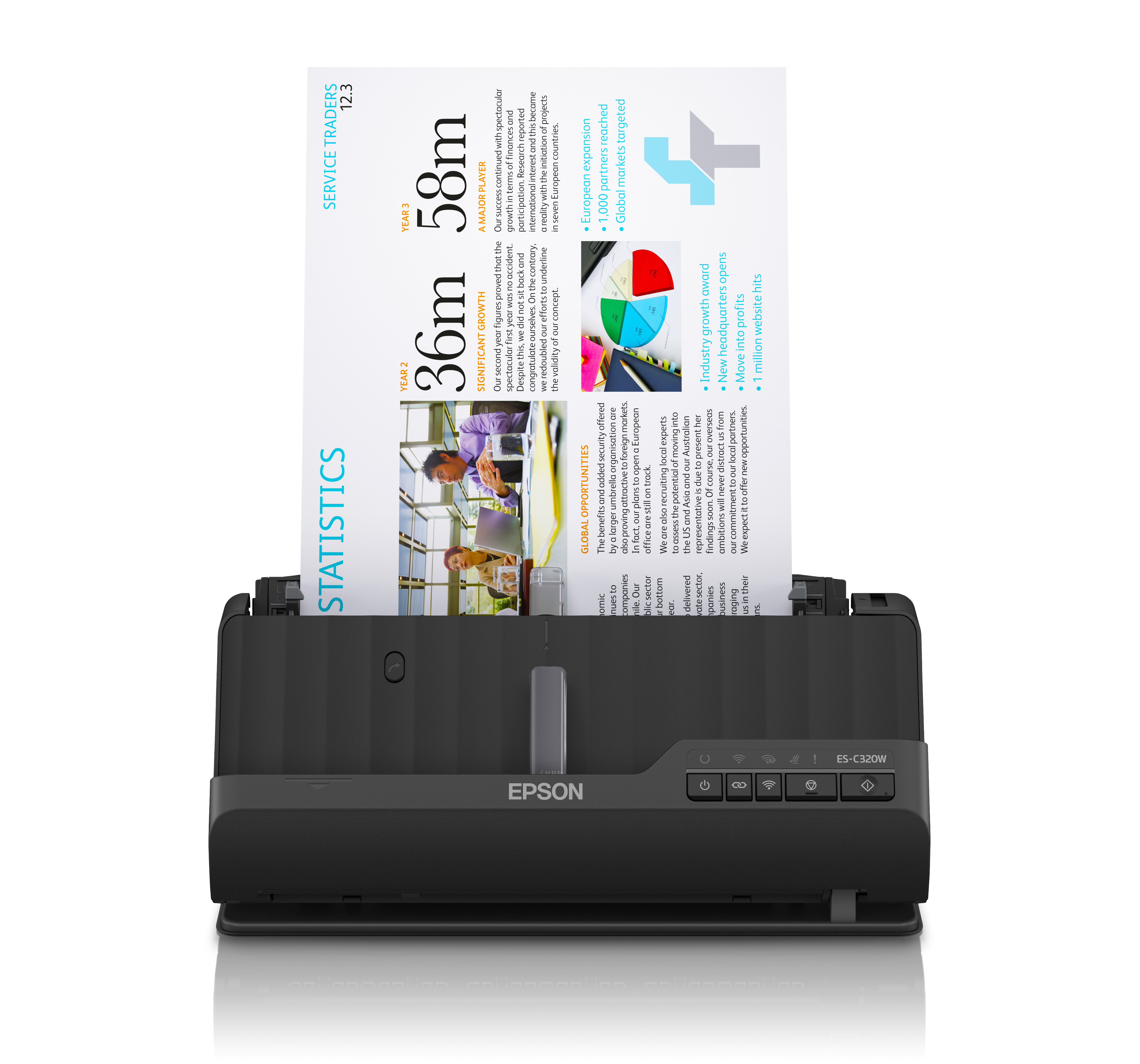 EPSON ES-C320W Dokumentenscanner