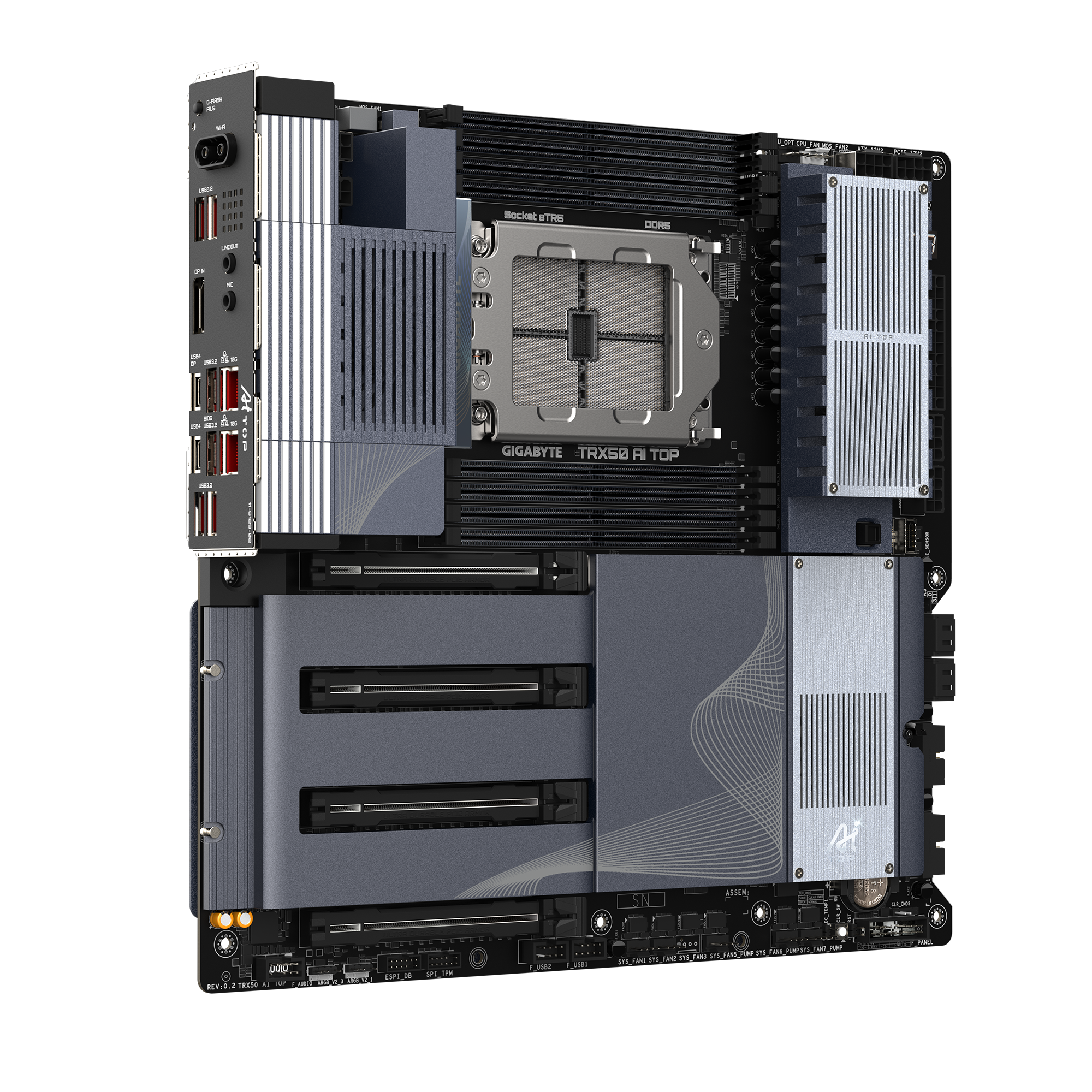Gigabyte TRX50 AI TOP (TR5,TR5,E-ATX,DDR5)