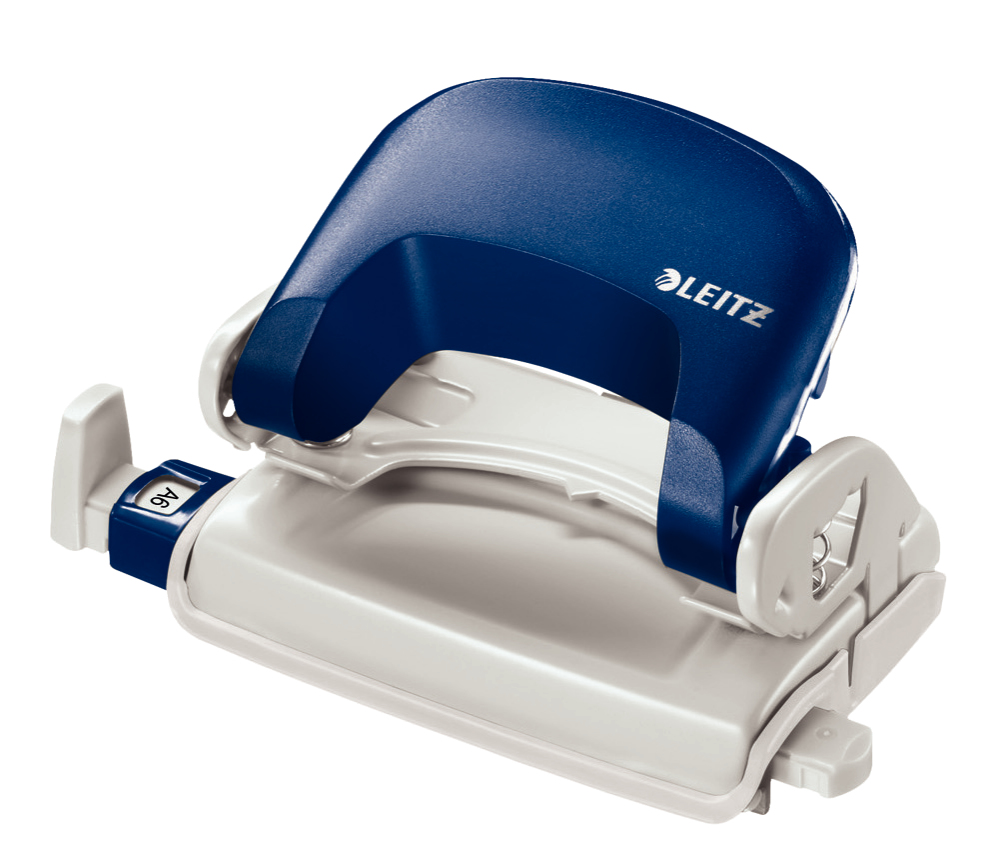LEITZ Locher NeXXt Mini 5058 blau, 1 St.