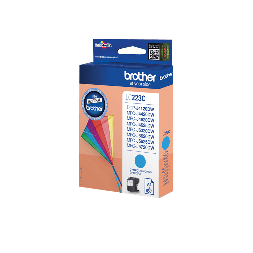 LC-223C INK CARTRIDGE CYAN 550 PAGES ISO STANDARDS 24711