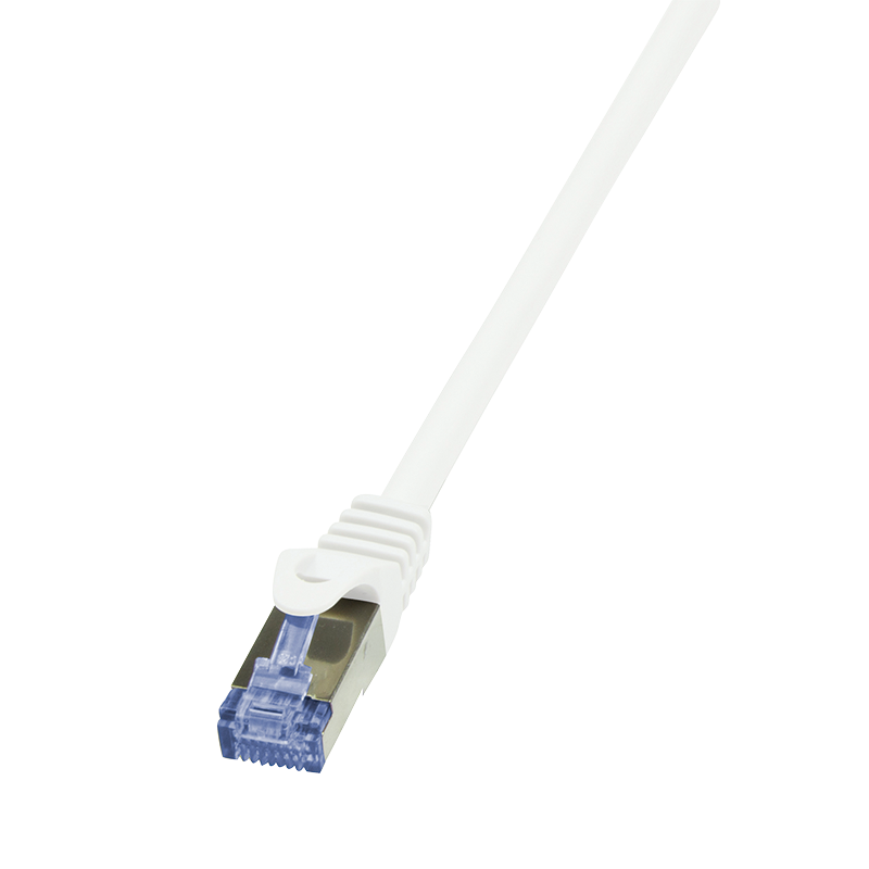 Logilink Patchkabel mit Cat7-Rohk. Primel. S/FTP weiß 0,25m
