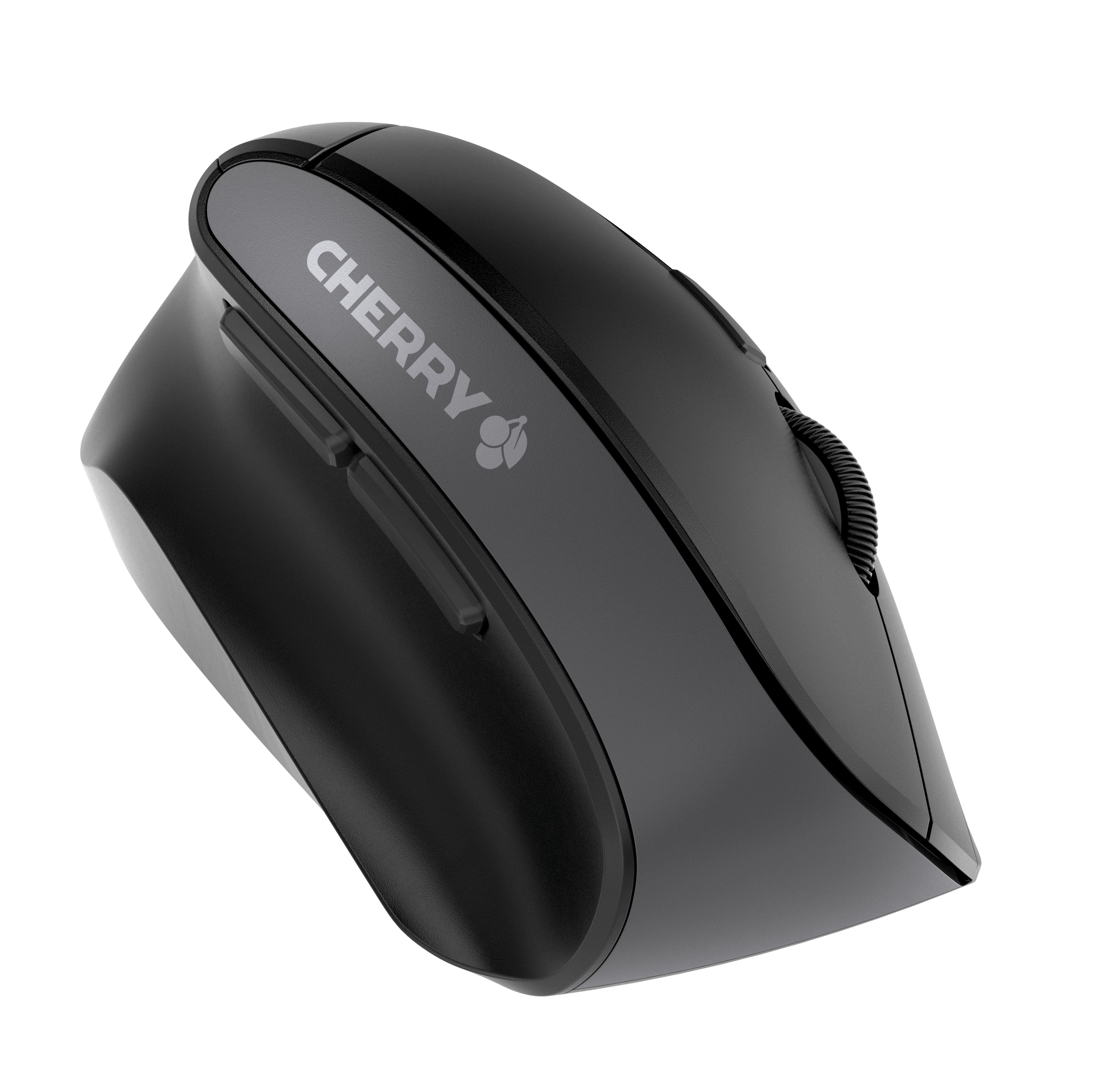 CHERRY MW 4500 LEFT Maus ergonomisch kabellos schwarz