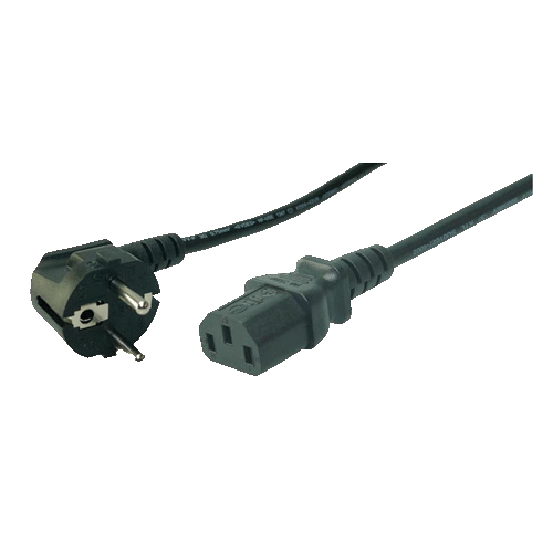 Kabel LogiLink Netzkabel CEE7/7 - IEC C13 schwarz 3m CP095