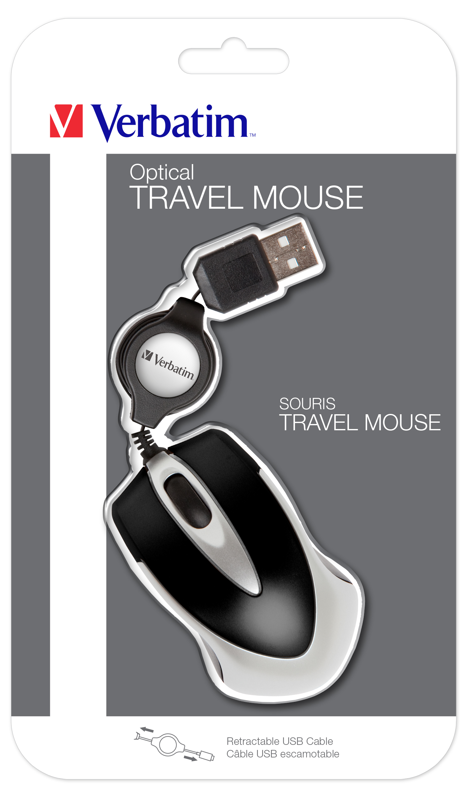 Verbatim USB Maus Go Mini Optical Travel schwarz retail