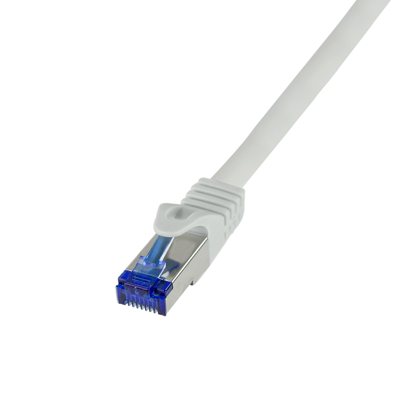 Logilink Patchkabel Ultraflex, Cat.6A, S/FTP, grau, 5 m