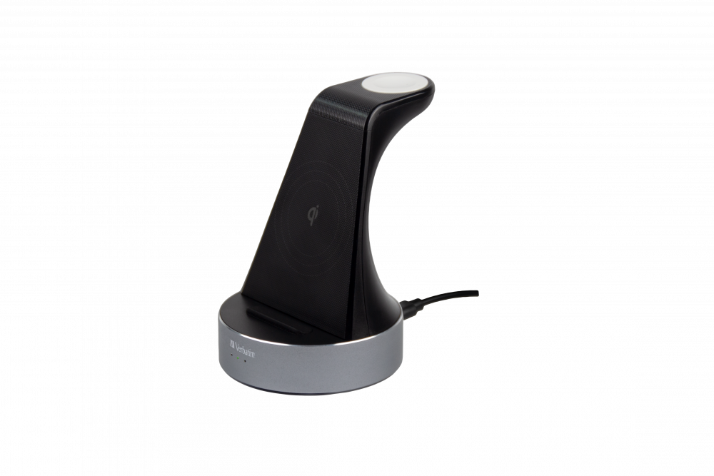 Verbatim WCS-01 2in1 Qi MFi Wireless Apple Watch Charger