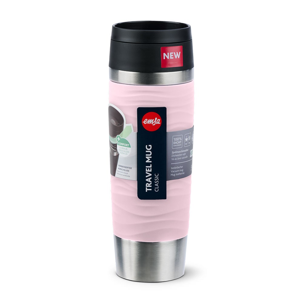 emsa Isolierbecher WAVES GRANDE rosa 500,0 ml, 1 St.
