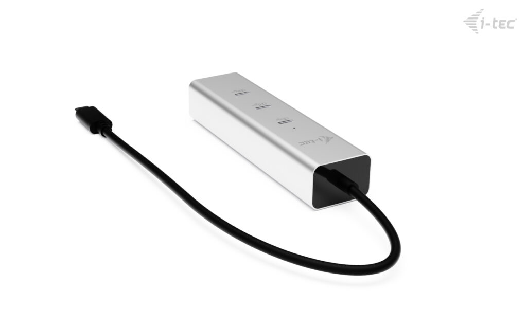 I-TEC USB-C Charging Metal HUB 5port with USB-C video 8K 1xUSB-C video/Data 1xUSB-C PD/Data 1xUSB-C 3.2 Gen1 2xUSB-C 3.2 Gen2 PD85W