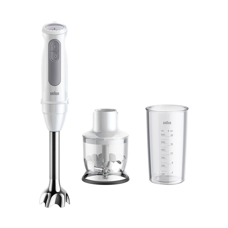 Braun MQ50201M Stabmixer MultiQuick 5, weiß