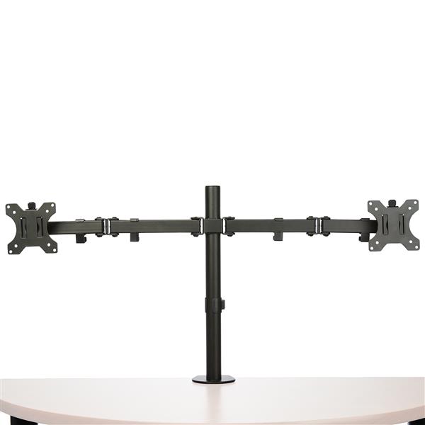 STARTECH.COM Desk Mount Dual Monitor Arm - Articulating - Premium Desk Clamp / Grommet Hole Mount for up to 27inch VESA Monitors