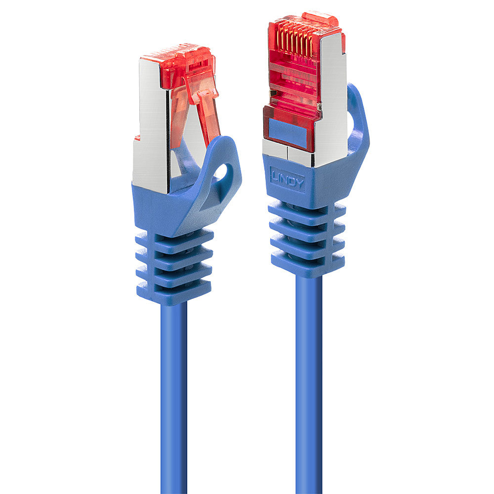 LINDY Patchkabel Cat6 S/FTP Basic blau 0.30m
