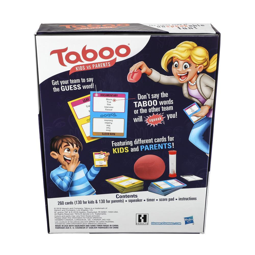 Hasbro Tabu-Familien Edition Kartenspiel, 1 St.