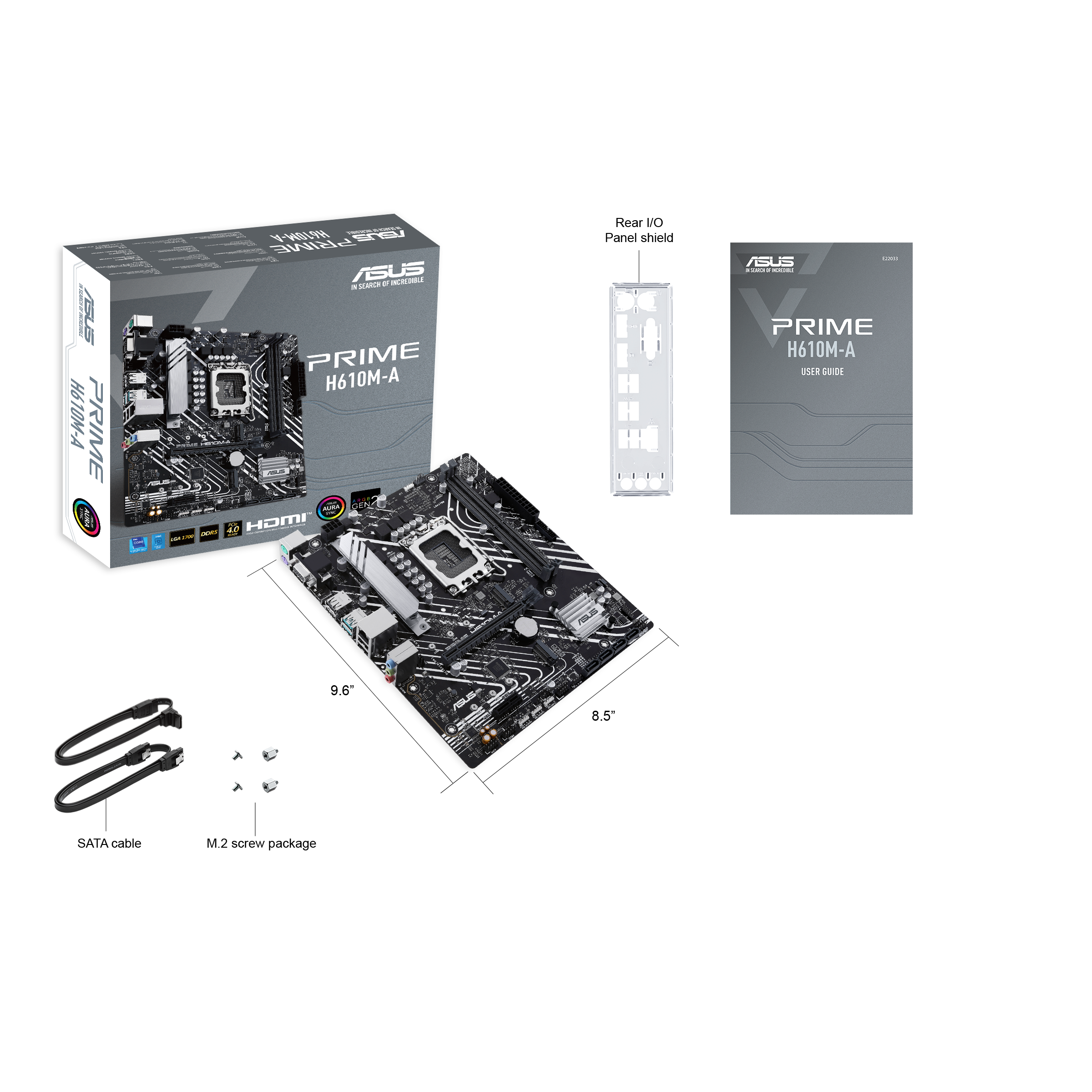 ASUS PRIME H610M-A-CSM (1700) (D)