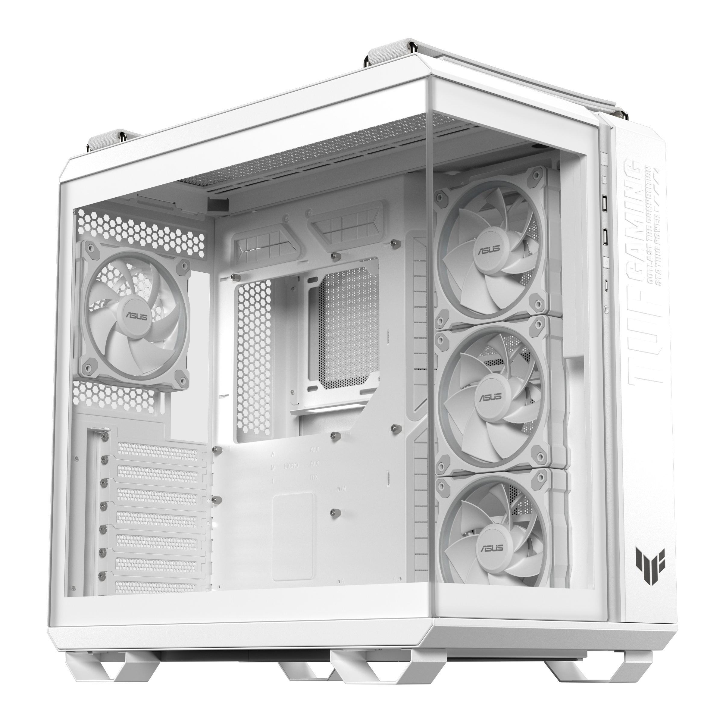 ASUS GEH TUF GAMING GT502 HORIZON TG ARGB WHITE