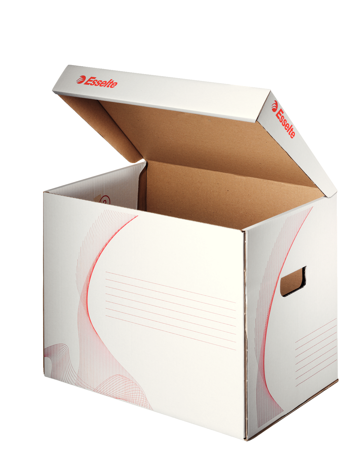 Esselte Archivcontainer weiß 39,8 x 28,0 x 30,2 cm, 10 St.