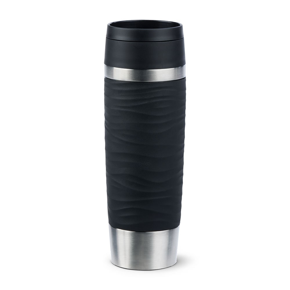 emsa Isolierbecher WAVES GRANDE schwarz 500,0 ml, 1 St.