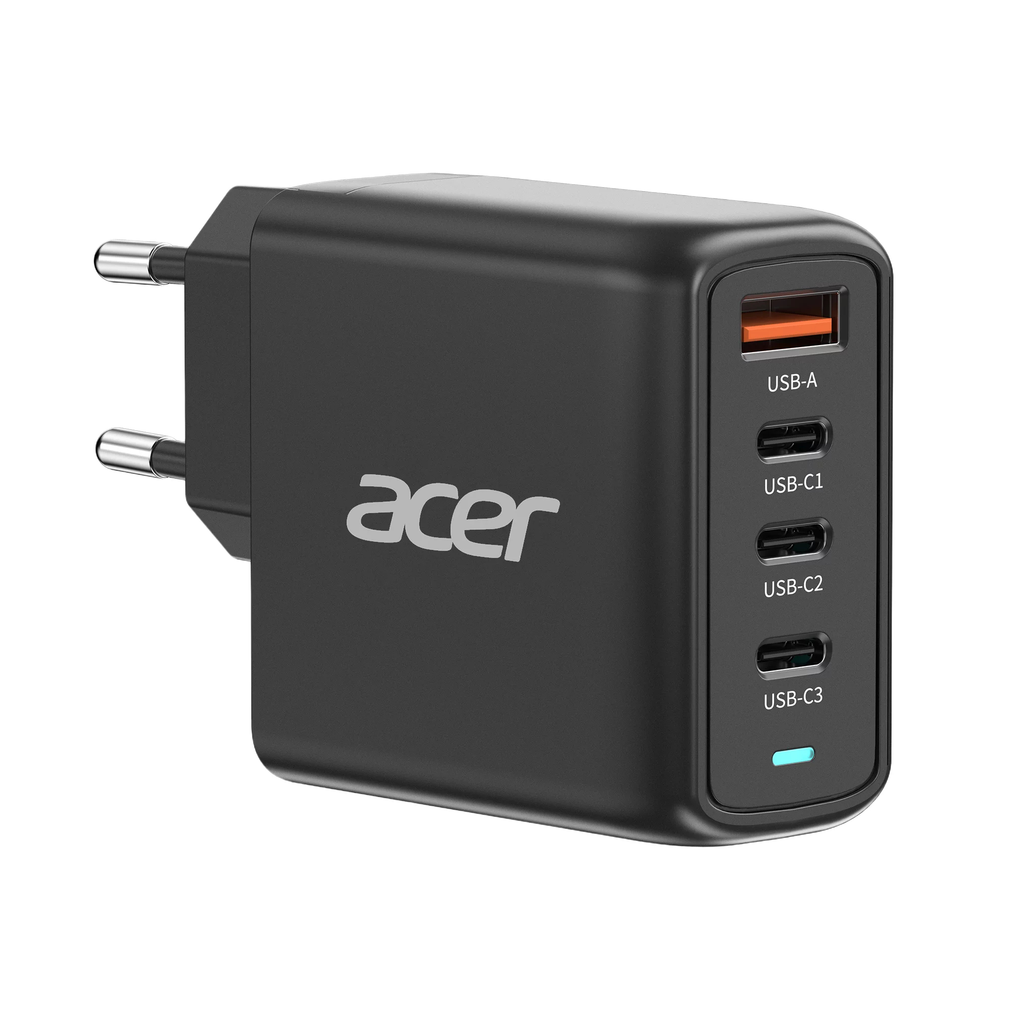 Acer 100W PD GaN Charger, 3 x USB C and 1 x USB A