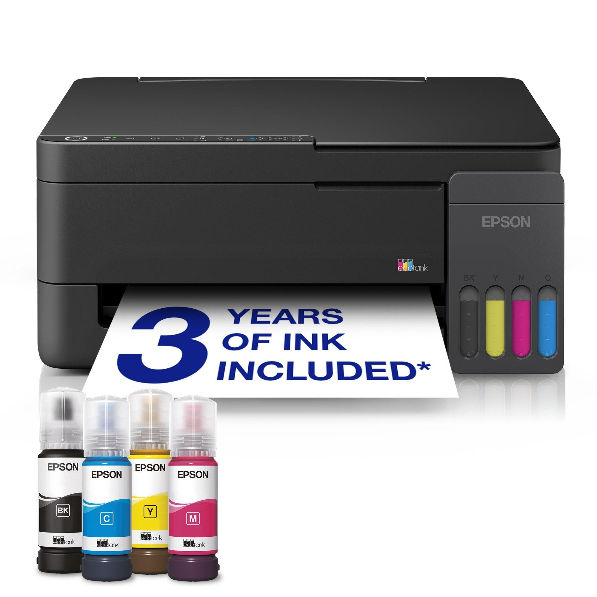 EPSON EcoTank ET-2910 3 in 1 Tintenstrahl-Multifunktionsdrucker schwarz